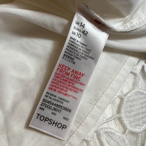 Topshop White Crochet Skirt - Picture 16 of 16